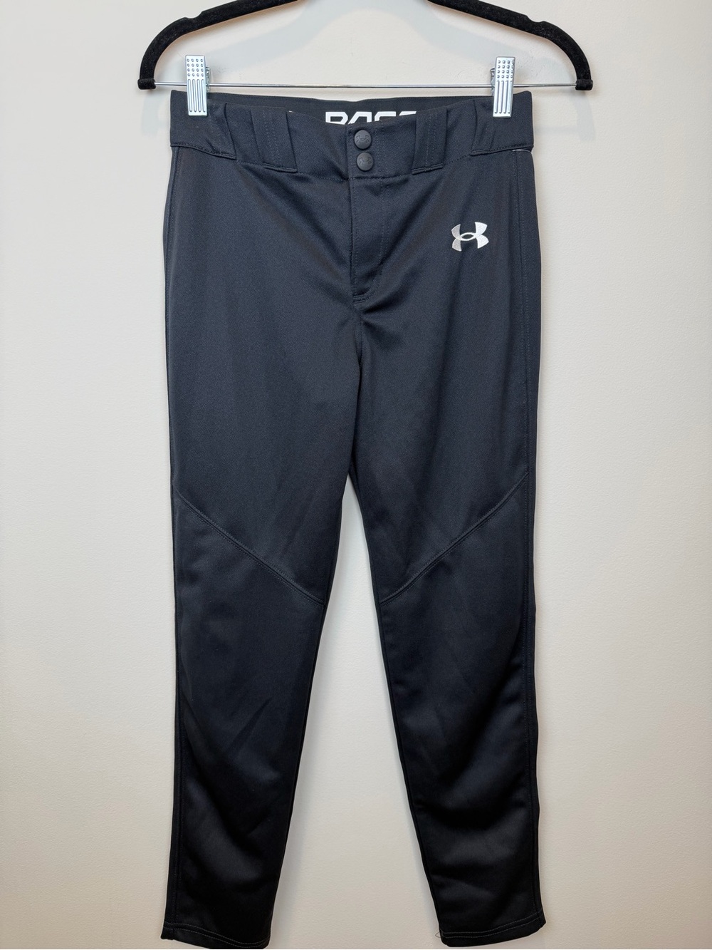⚾ Under Armour Youth Medium Black Baseball Pants
